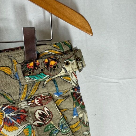 Banana Republic Petite Explorer Cotton/Linen Floral High‎ Waist Shorts Sz… - Picture 5 of 10